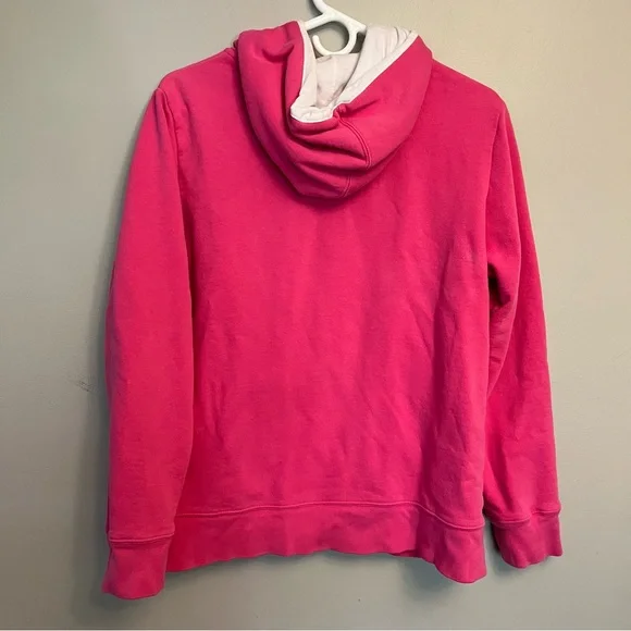 L/G the North Face pink kangaroo pullover hoodie - Picture 3 of 8